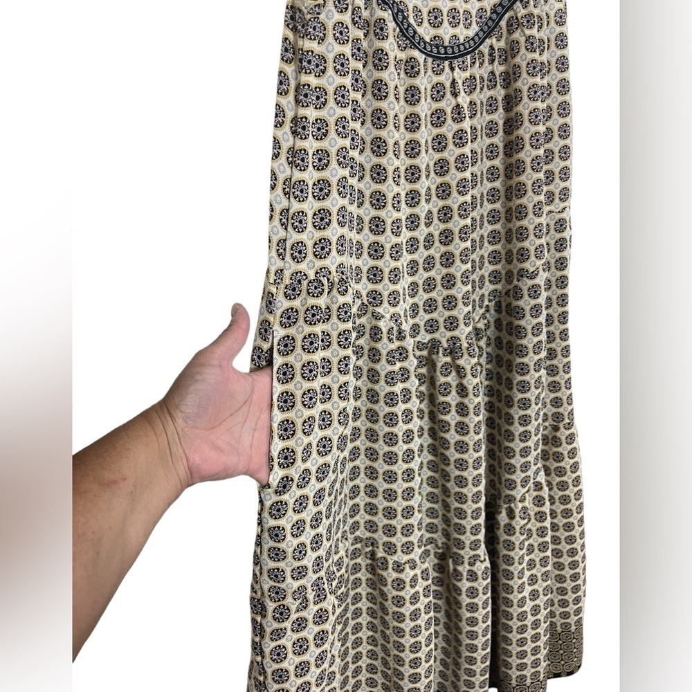 Max Studio sleeveless prairie style long dress. Size XS GUC - Picture 6 of 14